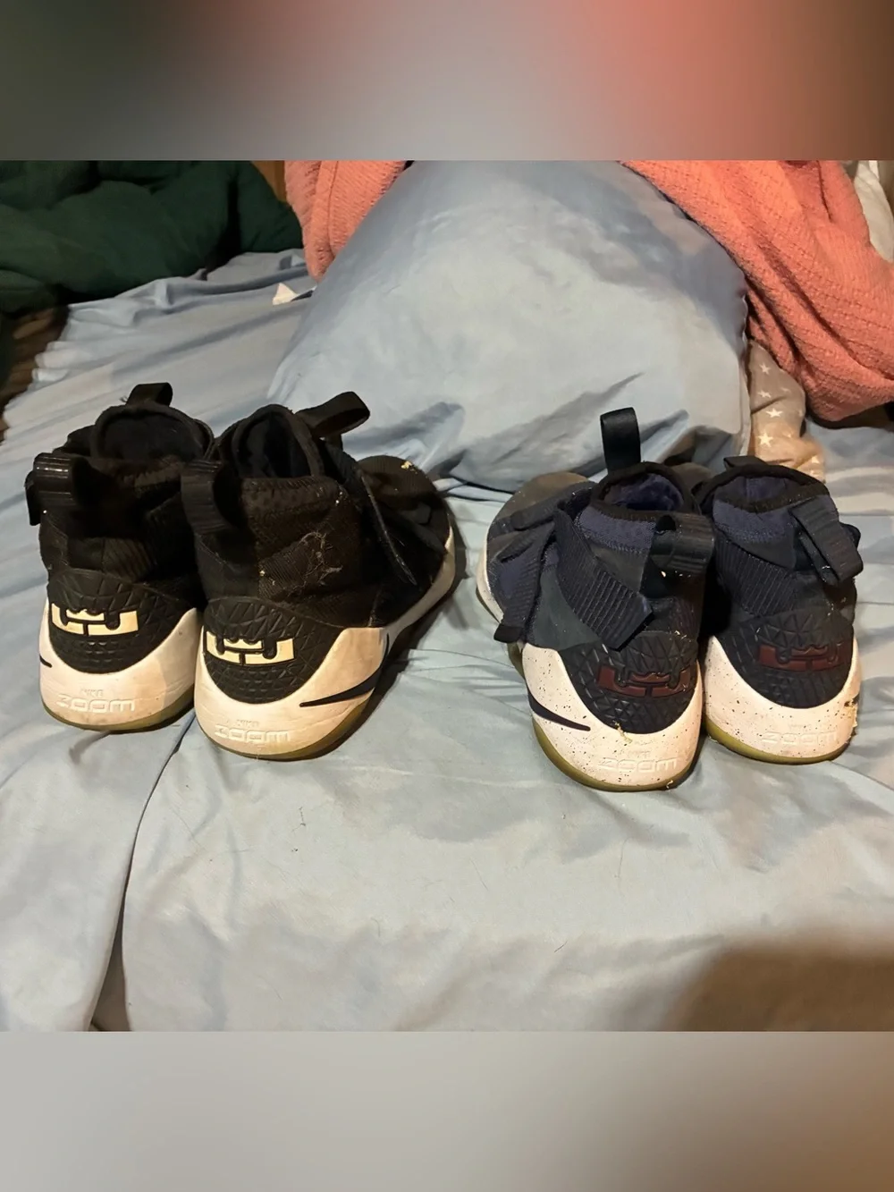 Nike High-Top Sneakers in Black and Navy